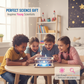 🧒🎁 Gjør-det-selv sett for holografisk projektor - Bygg sammen med barnebarna. Perfekt til søsken! Kjøp 2, få 1 gratis