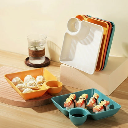 Snack- og forrettsplate med sausholder