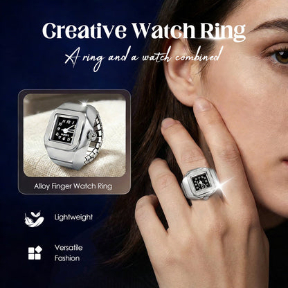 Legering fingerklokke ring
