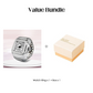 Legering fingerklokke ring