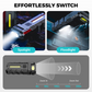 💎 50 % RABATT! 💎 180° roterende LED-arbeidslampe – dobbel stråle, magnetisk base og USB-C-oppladbar