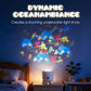 ✨ Roterende LED-projektor med dynamiske lyseffekter – over 50 000 solgte eksemplarer! 🌀💞 Forvandle rommet ditt med fargerike lys!