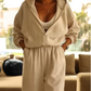 ⏳Begrenset tid 50 % rabatt⏰Casual jumpsuit med hette for kvinner👚👖