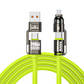 🔌50 % RABATT NÅ! Kraftig 4-i-1 hurtigladekabel, 240 W PD-ladekabel med flere grensesnitt, USB-A/USB-C til Type-C/Lightning, universell hurtigladekabel for mobiltelefoner og bærbare datamaskiner