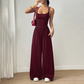 👗Nyhet 50 % RABATT🔥Casual jumpsuit med spaghettistropper for damer