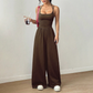 👗Nyhet 50 % RABATT🔥Casual jumpsuit med spaghettistropper for damer