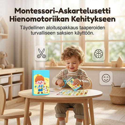 Et morsomt papirklippesett for småbarn