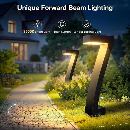 ⏳Begrenset tilbud: 50 % rabatt⏰Kreative, vanntette solcelledrevne gangveibelysninger🏡💡
