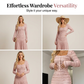 🌸 Maxikjole med firkantet utringning – vintage-sjarm møter moderne eleganse. Tidløs og fortryllende. ✨