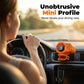 🌀🌬️ BLITZTILBUD 50 %! Håndfri USB-vifte – Festes i ventilasjonsgitteret i bilen eller på kontoret, LED-skjerm, stillegående (<36 dB), batteri 2000/4000 mAh, 3 farger 🚗