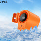 🌀🌬️ BLITZTILBUD 50 %! Håndfri USB-vifte – Festes i ventilasjonsgitteret i bilen eller på kontoret, LED-skjerm, stillegående (<36 dB), batteri 2000/4000 mAh, 3 farger 🚗