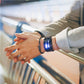 ⌚ 50 % RABATT NÅ! 🤓 Cyberpunk Binary LED-klokke – «Only Geeks Get It» – Futuristisk, unik og iøynefallende med blå LED-skjerm 💙