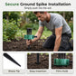 360° presisjonssprinkler for hagevanning
