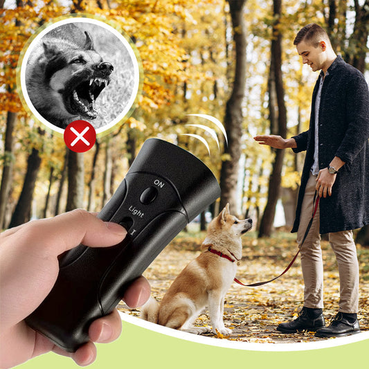 🌠Den stille følgesvennen: 🐶Ultralydavskrekkingsapparat for hunder, for å bli kvitt bjeffeproblemene en gang for alle!
