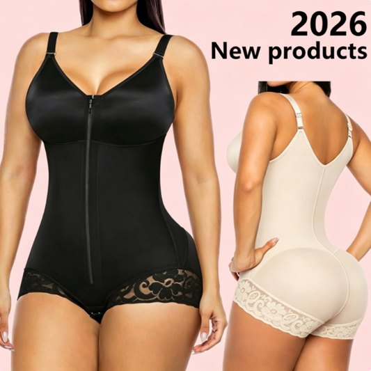 🔥NÅ 50 % RABATT!🔥 Mageformende bodysuit – former midjen, løfter baken og gir kraftig kompresjon, fremhever figuren, finnes også i store størrelser