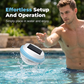 🏊‍♂️☀️ Flytende LED-solcellelampe til basseng – skifter farge, automatisk på/av, vanntett. Perfekt til basseng, dam eller spa – skaper en magisk kveldsstemning! 💡🌙✨