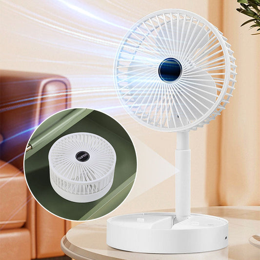 🔥NÅ 50 % RABATT!🔥 Sammenleggbar stikkontaktvifte – orkanstyrke i lommeformat! ⚡💨