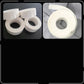 Usynlige engangsinnlegg til krage og mansjetter