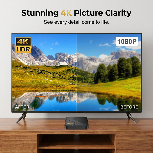 ⏳🔥TIDSBEGRENSET 50 % RABATT! Android TV-boks med Bluetooth – medivaa