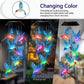 🦋 Mejore su jardín - ✨Creative Bird Design Solar Wind Chimes