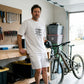 2-delers sett med casual topp og shorts for menn – løs passform, pustende og fargebestandig grafisk trykk 😎👕