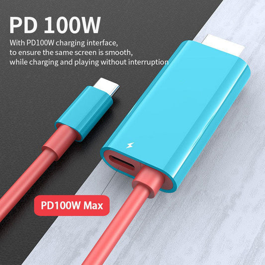 USB-C til HDMI-adapterkabel for Switch