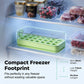 🧊 Food-Grade Press-Type Isbitbrett – 21 Store Isbiter & Lekkasjesikker Forsegling! ✨ Blokkerer Fryserlukt – Perfekt for Cocktails & Iskaffe.