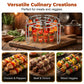 Stainless Steel Air Fryer Skewer Rack Stand
