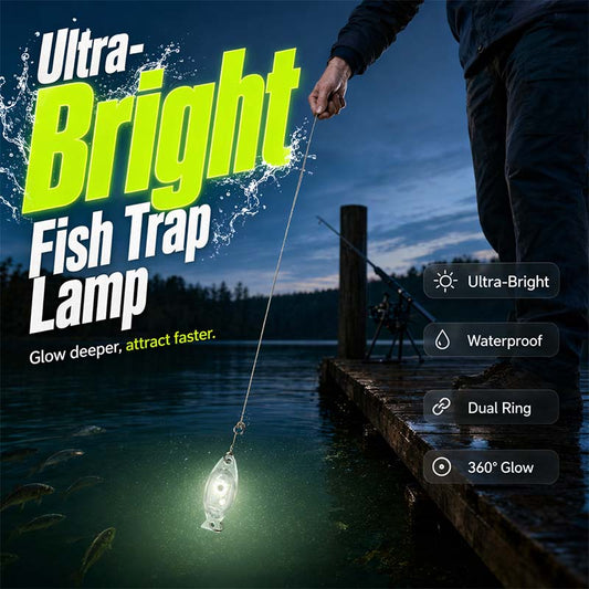 🐟Ekstremt sterk fiskelampe