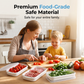 🥳2026 SUPERTILBUD🥳💞Over 50 000 solgt! 📦🧊 50 % RABATT! Stabelbare kjøleskapskasser med lufttett lokk – gjennomsiktige for rask oversikt, stabelbare for å spare plass. Godkjent for matvarer, enkle å rengjøre – et smartere kjøleskap! 🏠✨