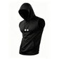 ⏳Tidsbegrenset tilbud⏰Ermeløs hoodie-vest for menn – maksimal bevegelsesfrihet og lett, pustende stoff 🏋️