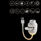 USB-stjerneprojektor og nattlampe