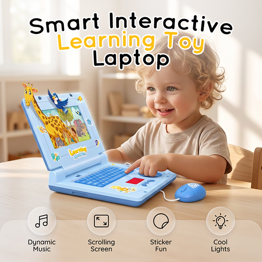 💻 Interaktivt Simuleringsleketøy – Bærbar PC-form med Lys & Lyd! ✨ Lærerik & Morsom – Perfekt for Barns Fantasi & Utvikling. 🎵 3+ År – Kjøp 3 for 10% Ekstra Rabatt! 🧸
