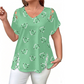 🌿☀️ LIMITED TIME 50% OFF! 🌸Women's Summer V-Neck Printed Top – Vibrant floral print & breezy fit – Brighten up every sunny day.