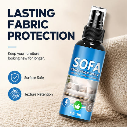 ⏰🔥BEGRENSET TID: bare 99,99 kr!🛋️ ✨ 50% RABATT! Skyllefri tekstilrenser – bare spray og tørk – uten vann, uten skylling. Perfekt til sofaer, tepper og møbeltrekk – friskt på minutter! 🧼 💨