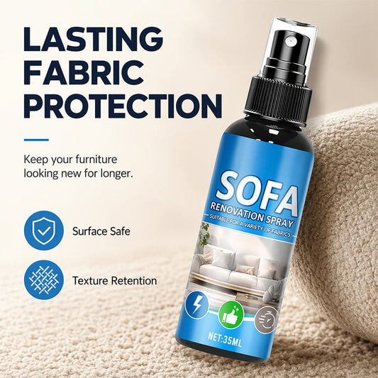 ⏰🔥BEGRENSET TID: bare 99,99 kr!🛋️ ✨ 50% RABATT! Skyllefri tekstilrenser – bare spray og tørk – uten vann, uten skylling. Perfekt til sofaer, tepper og møbeltrekk – friskt på minutter! 🧼 💨