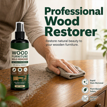 🌿 50 % RABATT I BEGRENSET TID! Rengjøringsspray for utendørsflater, hurtigvirkende flekkfjerner til terrasse, tremøbler og utendørsflater