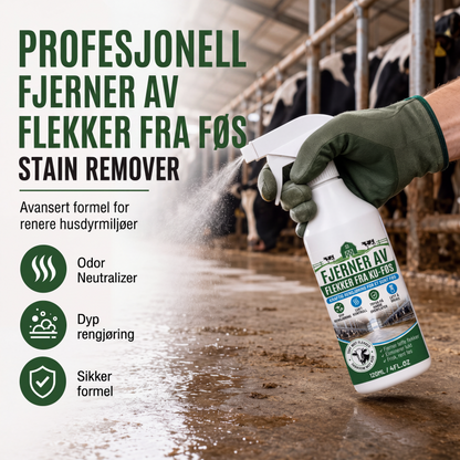 Fjerningsspray for flekker på låve
