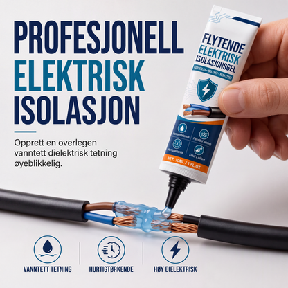 Flytende elektrisk isolasjonsgel