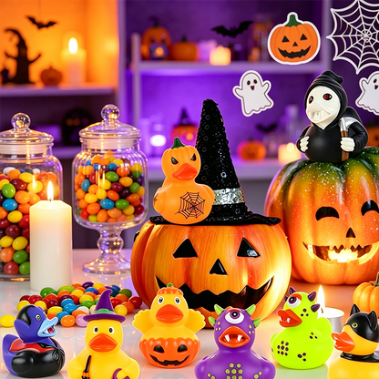 ⏰🔥BEGRENSET TID: bare 99,99 kr!🎃🦆 Halloween-andebadeleketøy for barn
