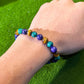 Armbånd med natursteinperler