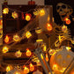 Batteridrevet Halloween-lyskjede med 2 lysmoduser