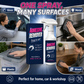 🔥 Limfjernerspray for flere overflater – Skånsom formel som løser opp klistremerker, tape og etiketter – Perfekt for glass, metall, plast og behandlet tre 🧴✨
