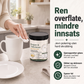 Pasta for fjerning av metallmerker på keramisk servise