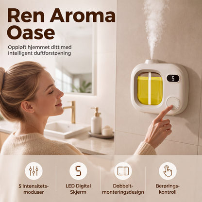 💗SISTE DAG MED SALG: 50 % RABATT⚡MER ENN 50 000 SOLGTE ENHETER💕Smart LED-duftdiffusor med tåkekontroll