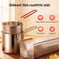 🔥Siste dag i salget – 50 % rabatt🎁Multifunksjonell frityrgryte i rustfritt stål 304