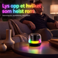 Bærbar Bluetooth-høyttaler med RGB-lys