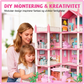 DIY Lysende prinsesseslott dukkehus