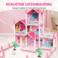 DIY Lysende prinsesseslott dukkehus