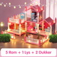 DIY Lysende prinsesseslott dukkehus